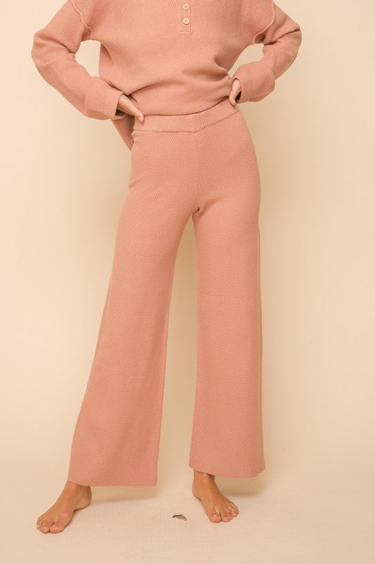 Pretty in Pink Knit Pant